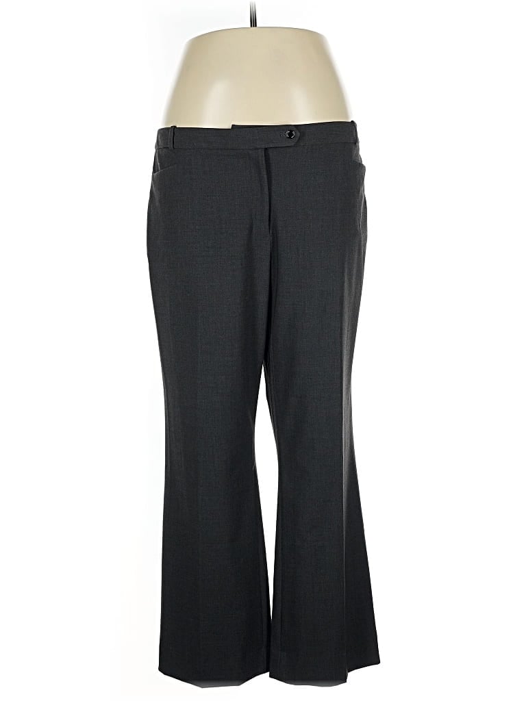 Pre-owned Calvin Klein Dress Pants In Gray