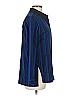 Per Se By Carlisle Stripes Blue Long Sleeve Blouse Size 10 - photo 4