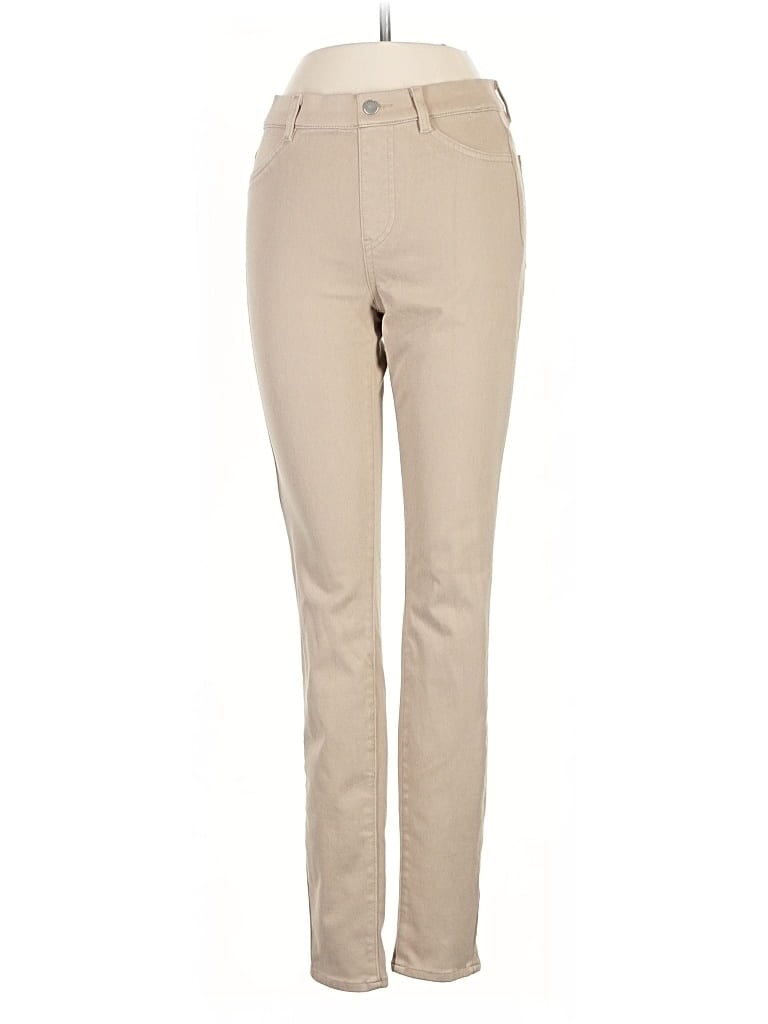 Pre-owned Uniqlo Jeans In Brown