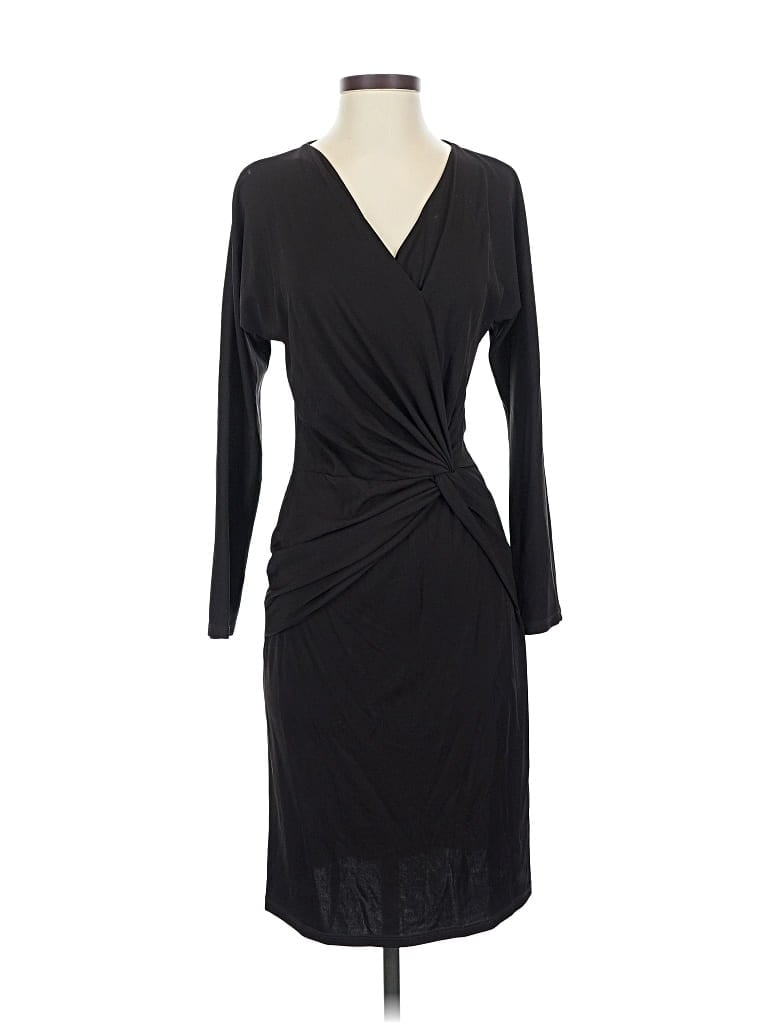 Pre-owned Josie Natori Cocktail Dress In Black