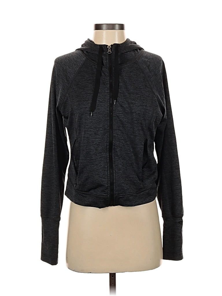 Pre-owned C9 By Champion Zip Up Hoodie In Gray