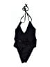 Solid & Striped Solid Black One Piece Swimsuit Size S - photo 1