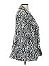 Calvin Klein Print Gray Blazer Size 2 - photo 4