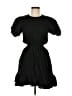 WAYF Solid Black Casual Dress Size M - photo 1