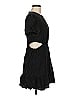 WAYF Solid Black Casual Dress Size M - photo 4