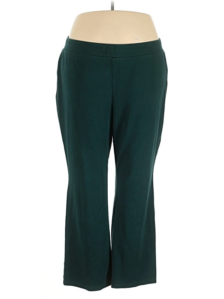 Pre-owned Isaac Mizrahi Live Active Pants In Green