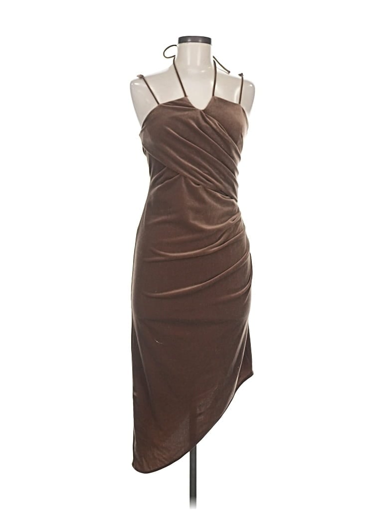 Pre-owned J.ing Cocktail Dress In Brown