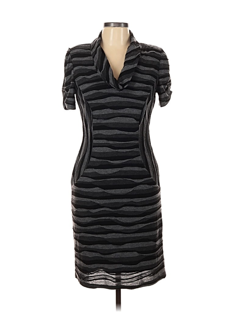 Pre-owned Evan Picone Cocktail Dress In Black