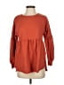 t.la 100% Cotton Orange Pullover Sweater Size S - photo 1