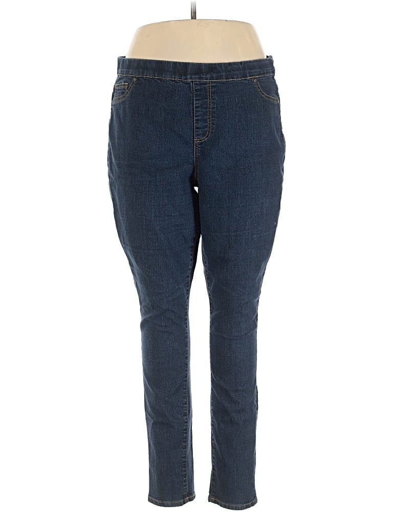 Pre-owned Boston Proper Jeggings In Blue