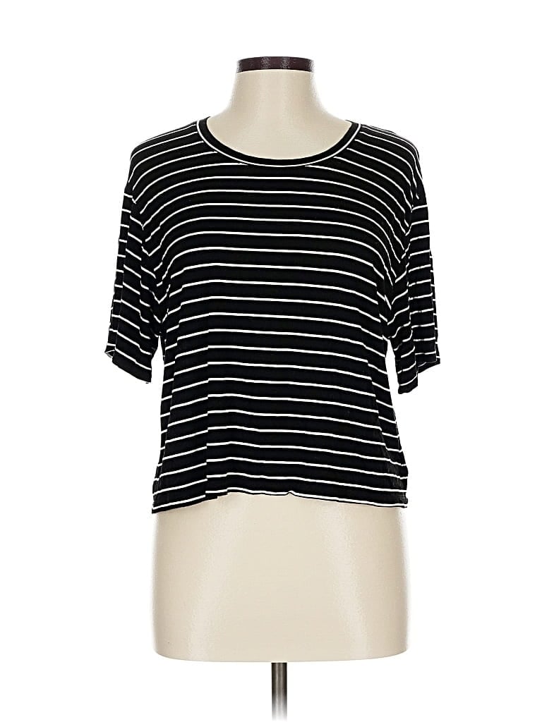 Pre-owned Assorted Brands Short Sleeve T-shirt In Black