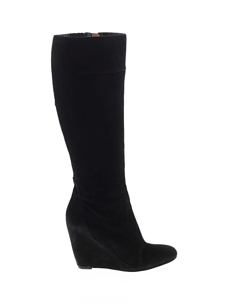 Pre-owned Via Spiga Boots In Black