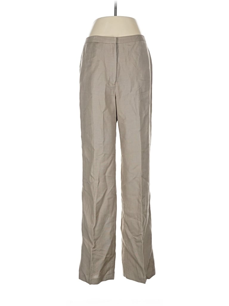 Pre-owned Tahari Linen Pants In Gray