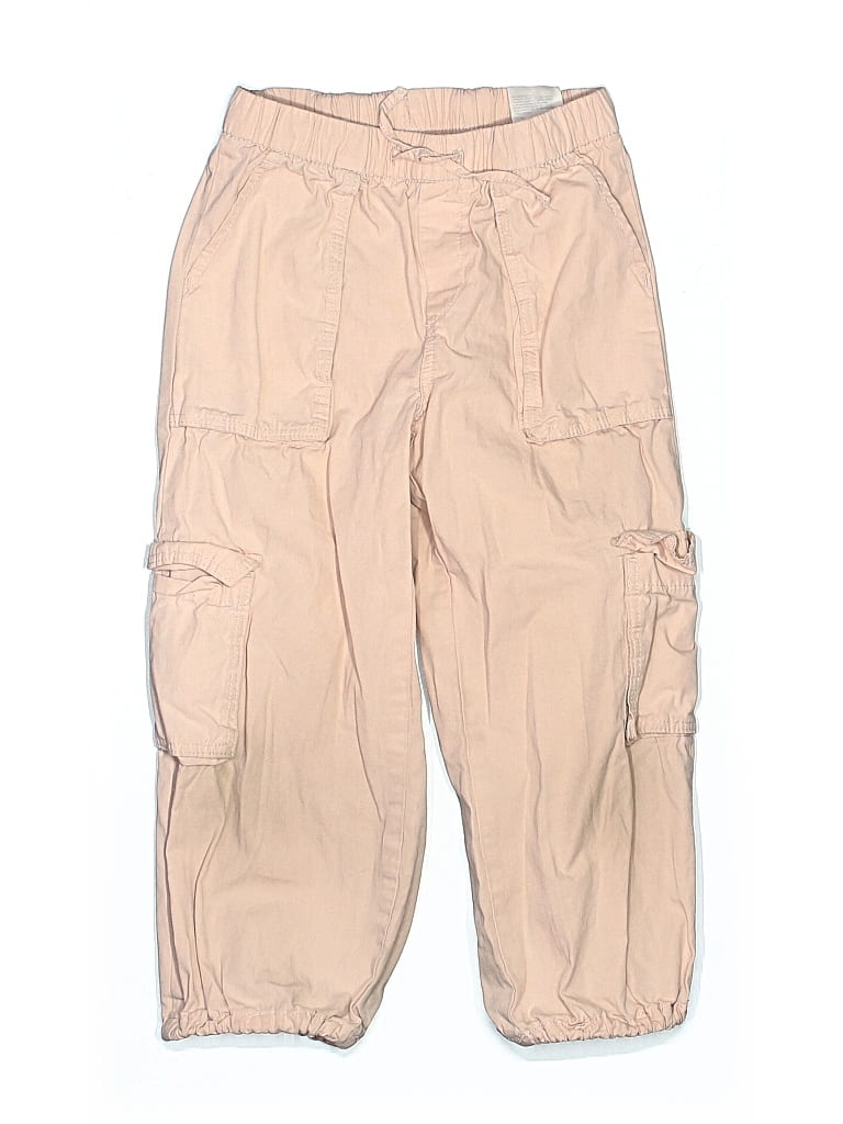 Pre-owned H&m Kids' Cargo Pants In Brown