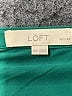 Ann Taylor LOFT 100% Polyester Green 3/4 Sleeve Blouse Size XXS - photo 3