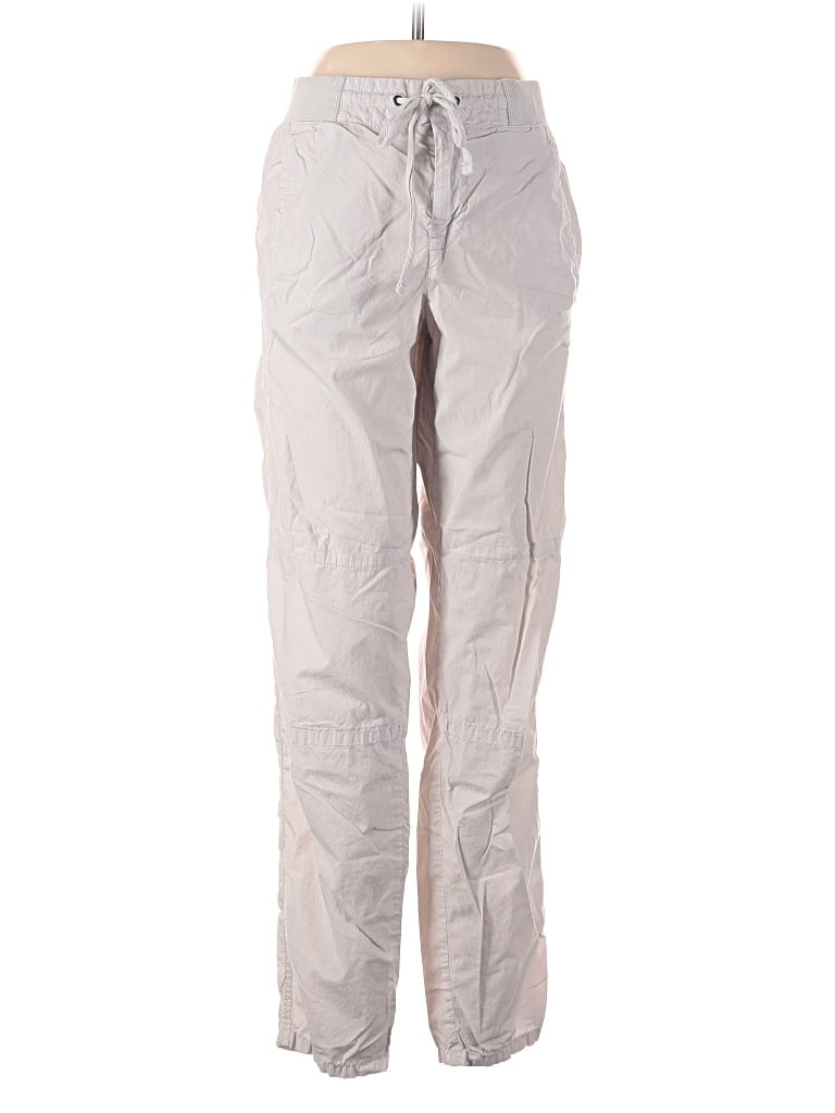 Pre-owned Lou & Grey Casual Pants In Gray