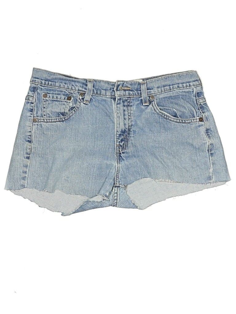 Pre-owned Levi's Denim Shorts In Blue