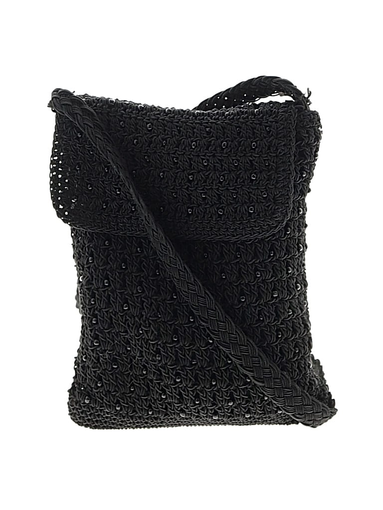 Pre-owned Unbranded Crossbody Bag In Black