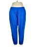 Rest & Relax Solid Blue Casual Pants Size XL - photo 1