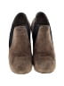 Roberto Festa Brown Tan Heels Size 7 1/2 - photo 2