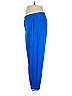 Rest & Relax Solid Blue Casual Pants Size XL - photo 5