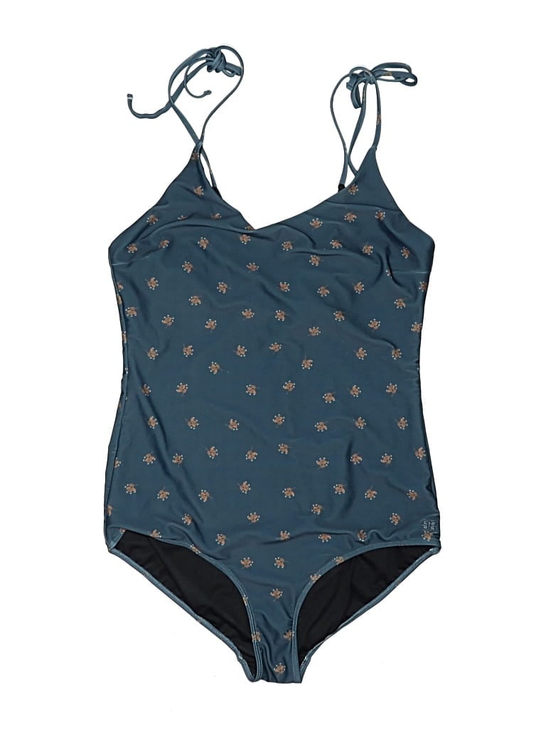 Pre-owned Albion One Piece Swimsuit In Blue