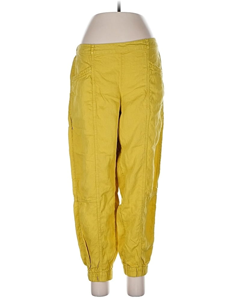 Pre-owned C&c California Casual Pants In Yellow