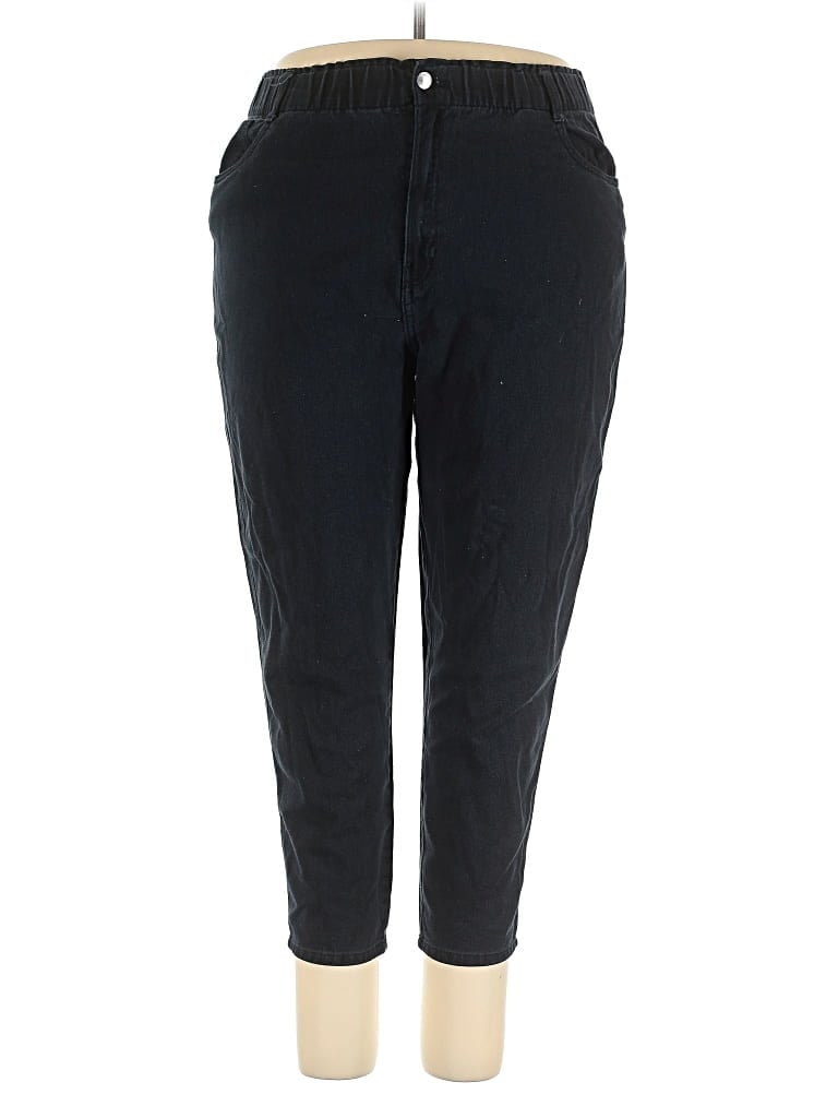Pre-owned H&m Casual Pants In Black