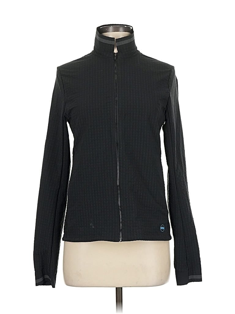 Pre-owned Janji Track Jacket In Black