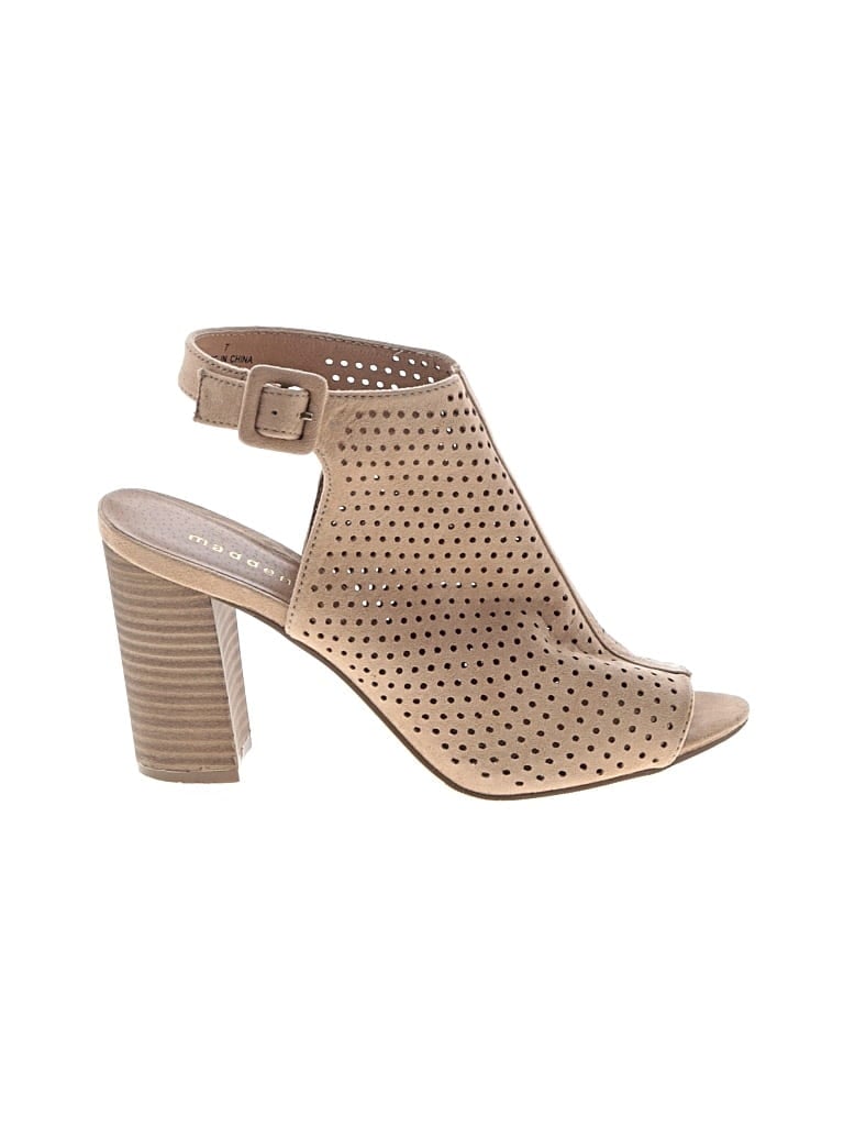 Pre-owned Madden Girl Heels In Brown