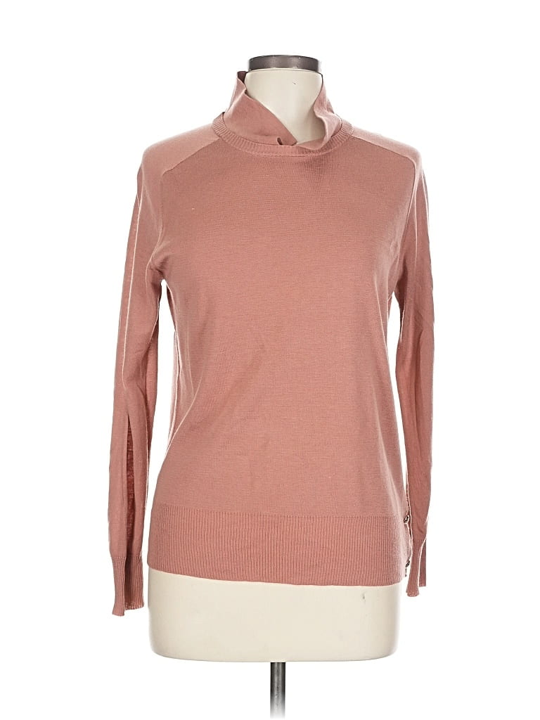 Pre-owned Ivanka Trump Long Sleeve Turtleneck In Brown
