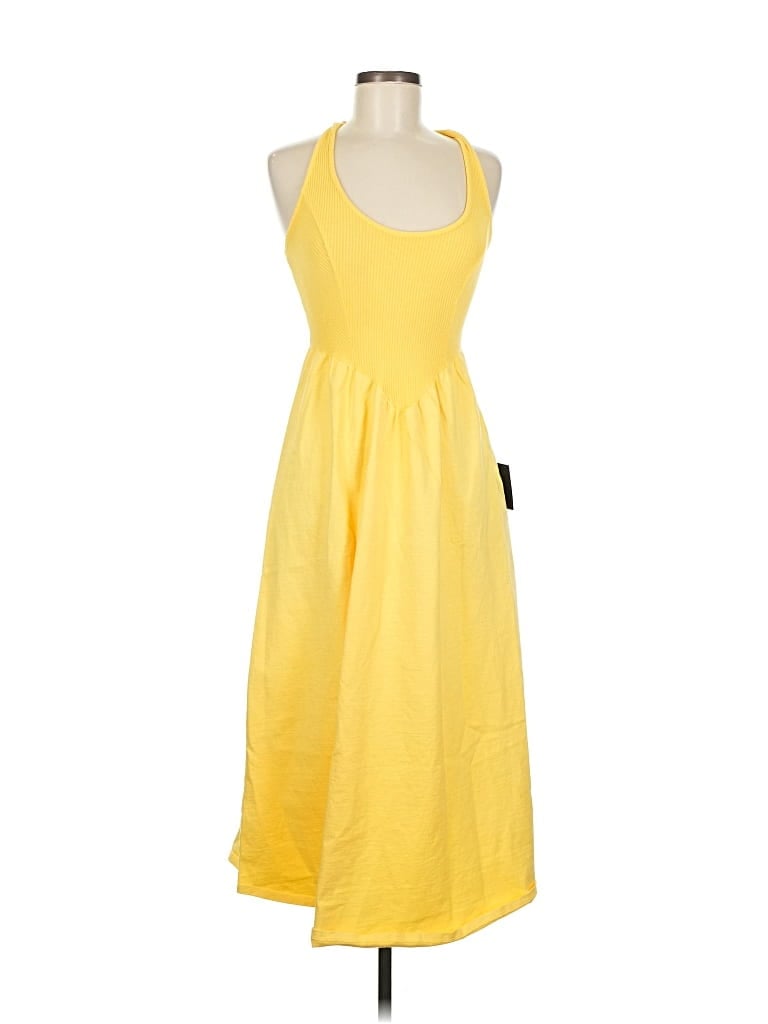 Lulus Casual Dress In Yellow