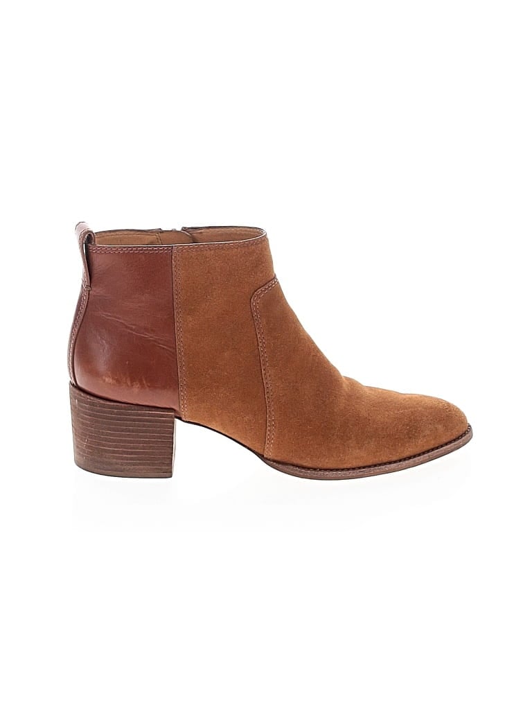 Pre-owned Madewell Ankle Boots In Brown