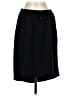 Calvin Klein 100% Polyester Solid Black Casual Skirt Size XS - photo 1