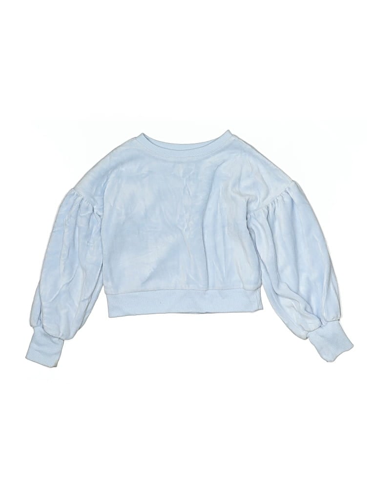 Pre-owned Janie And Jack Kids' Sweatshirt In Blue