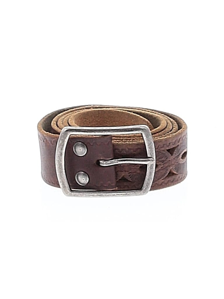 Pre-owned Lucky Brand Leather Belt In Brown