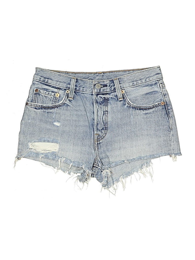 Pre-owned Levi's Denim Shorts In Blue