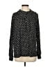 Ann Taylor Polka Dots Black Long Sleeve Blouse Size S - photo 1