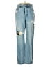 Old Navy 100% Cotton Hearts Blue Jeans Size 0 - photo 1