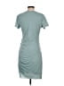 BTFBM Solid Teal Casual Dress Size S - photo 2