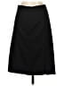 Banana Republic Solid Black Wool Skirt Size 0 (petite) - photo 2