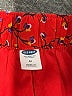 Old Navy 100% Polyester Paisley Red Casual Skirt Size M - photo 4