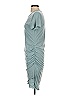 BTFBM Solid Teal Casual Dress Size S - photo 5