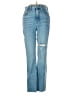 Madewell Stripes Blue Jeans Size 24 waist - photo 1