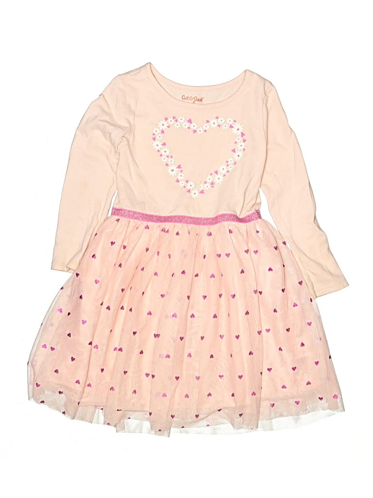 Pre-owned Cat & Jack Kids' Dress In Pink
