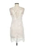 Peach 100% Polyester Ivory Cocktail Dress Size M - photo 2