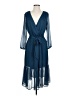 Point Sur Blue Cocktail Dress Size 4 - photo 1