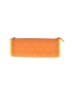 Talbots 100% Leather Color Block Orange Makeup Bag One size - photo 1