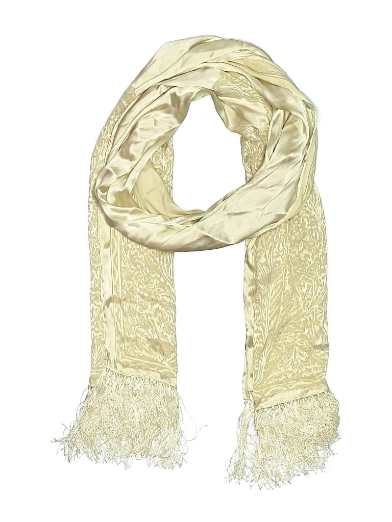 Pre-owned Polo Ralph Lauren Scarf In White