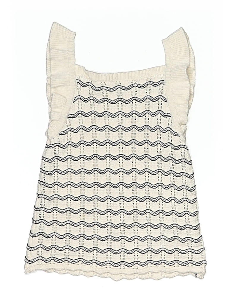 Pre-owned H&m Kids' Sweater Vest In White